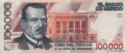100000 Pesos MEXIQUE  1988 P.094a