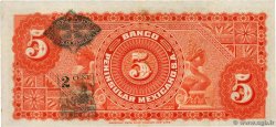 5 Pesos MEXICO Mérida 1914 PS.0465a SS
