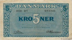 5 Kroner DENMARK  1950 P.035g