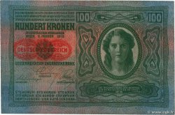 100 Kronen ÖSTERREICH  1919 P.055a VZ