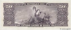 50 Cruzeiros BRAZIL  1961 P.161b UNC-