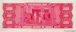 5000 Cruzeiros BRASILE  1964 P.174b BB