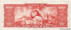 100 Cruzeiros BRASILIEN  1963 P.180 VZ