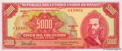 5000 Cruzeiros BRASILIEN  1965 P.182A VZ