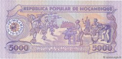 5000 Meticais MOZAMBIQUE  1989 P.133b FDC