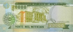 20000 Meticais MOZAMBIQUE  1999 P.140 UNC-