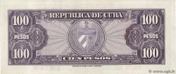 100 Pesos KUBA  1958 P.082c fST