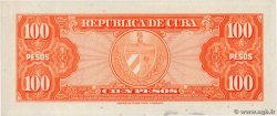 100 Pesos CUBA  1959 P.093a UNC