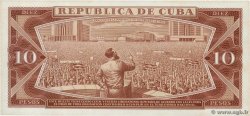 10 Pesos CUBA  1961 P.096a AU