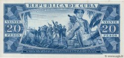 20 Pesos CUBA  1961 P.097a q.FDC