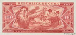 100 Pesos CUBA  1961 P.099a q.FDC