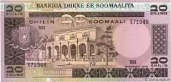 20 Shilin  = 20 Shillings SOMALIA  1978 P.23a UNC