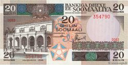 20 Shilin SOMALIA  1986 P.33b SC+
