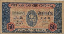 50 Dong VIET NAM  1947 P.011c F+