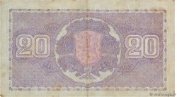 20 Markkaa FINLANDIA  1939 P.071a q.SPL