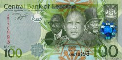 100 Maloti LESOTHO  2010 P.24a NEUF