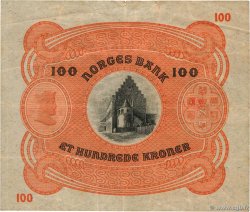 100 Kroner NORVÈGE  1942 P.10c TB