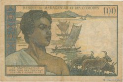 100 Francs MADAGASKAR  1950 P.046a S
