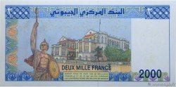 2000 Francs YIBUTI  2008 P.43 FDC