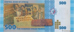 500 Pounds SYRIEN  2013 P.115 ST