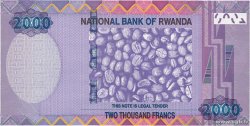 2000 Francs RWANDA  2014 P.40 NEUF