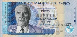 50 Rupees MAURITIUS  2009 P.50e FDC
