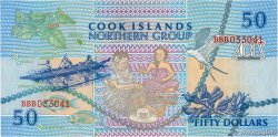 50 Dollars COOK INSELN  1992 P.10a ST