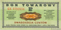 20 Cent POLOGNE  1969 P.FX25