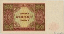 10 Zlotych POLONIA  1946 P.126 FDC