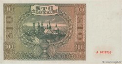 100 Zlotych POLOGNE  1941 P.103 NEUF