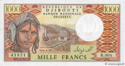 1000 Francs DJIBOUTI  1991 P.37e
