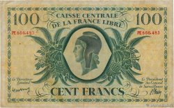100 Francs REUNION INSEL  1945 P.37c