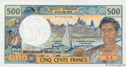 500 Francs TAHITI  1985 P.25d