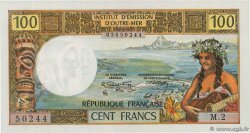100 Francs NEW CALEDONIA  1972 P.63b