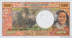 1000 Francs POLYNESIA, FRENCH OVERSEAS TERRITORIES  2002 P.02f