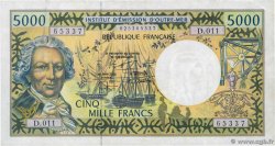 5000 Francs FRENCH PACIFIC TERRITORIES  2003 P.03g VF