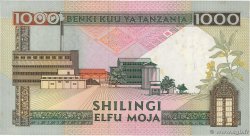 1000 Shilingi TANZANIE  1990 P.22 TTB+