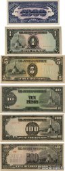 1 au 1000 Pesos Lot FILIPPINE  1945 P.109 à 115