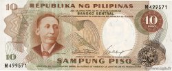 10 Piso PHILIPPINES  1969 P.144a UNC