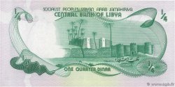 1/4 Dinar LIBYA  1981 P.42Ab UNC
