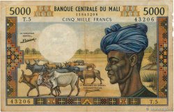 5000 Francs MALI  1972 P.14d
