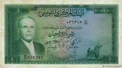 1 Dinar TUNISIA  1958 P.58 F+