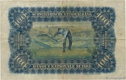 100 Francs SWITZERLAND  1940 P.35m VF