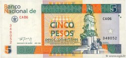 5 Pesos Convertibles CUBA  1994 P.FX39 VF