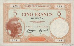 5 Francs NEW CALEDONIA  1936 P.36b