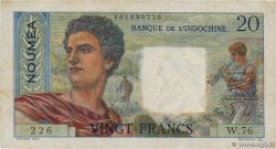 20 Francs NOUVELLE CALÉDONIE  1954 P.50b