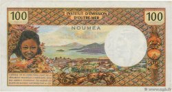 100 Francs NEW CALEDONIA  1971 P.63a VF