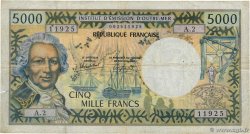 5000 Francs NOUVELLE CALÉDONIE  1982 P.65c TB