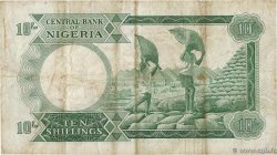 10 Shillings NIGERIA  1967 P.07 TB