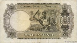 1 Pound NIGERIA  1968 P.12b VF